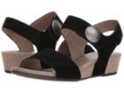 Tamaris Emilie 1-1-28216-20 (black Suede) Women's Dress Sandals