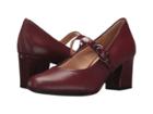 Trotters Candice (dark Red Smooth Leather/patent) High Heels