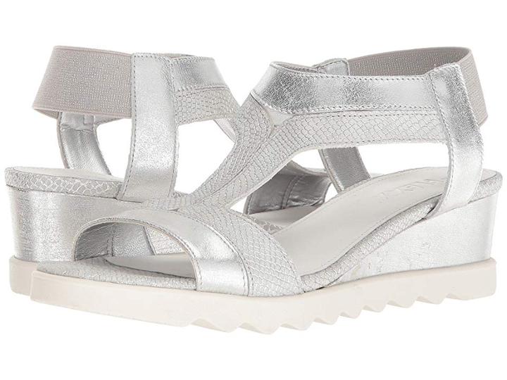 The Flexx Give A Hoot (silver Graffiti/white Milos) Women's Shoes