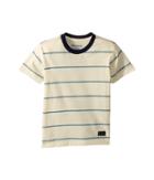 Billabong Kids Die Cut Stripe Short Sleeve Crew T-shirt (toddler/little Kids) (salt) Boy's T Shirt
