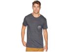 O'neill Record Printables Top (heather Black) Men's Clothing