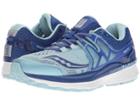 Saucony Hurricane Iso 3 (blue/light Blue) Women's Shoes