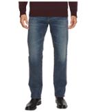 Ag Adriano Goldschmied Matchbox Slim Straight Led Denim In 12 Years River Veil (12 Years River Veil) Men's Jeans