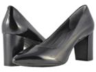 Rockport Total Motion Luxe Violina Pump (black Box Leather) Women's Shoes