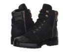 Michael Michael Kors Rosario Ankle Boot (black Wild Sport Suede/nappa) Women's Zip Boots
