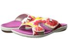 Spenco Kholo English Bouquet (purple) Women's Sandals