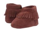 Baby Deer Soft Sole Suede Moccasin (infant) (brown) Girl's Shoes