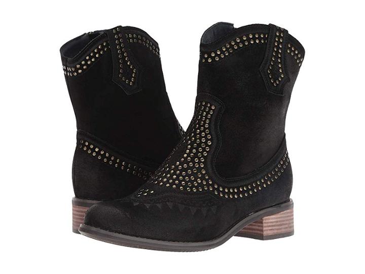 L'artiste By Spring Step Sarita (black Suede) Women's Shoes