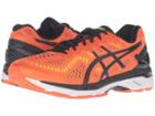 Asics Gel-kayano(r) 23 (flame Orange/black/safety Yellow) Men's Running Shoes