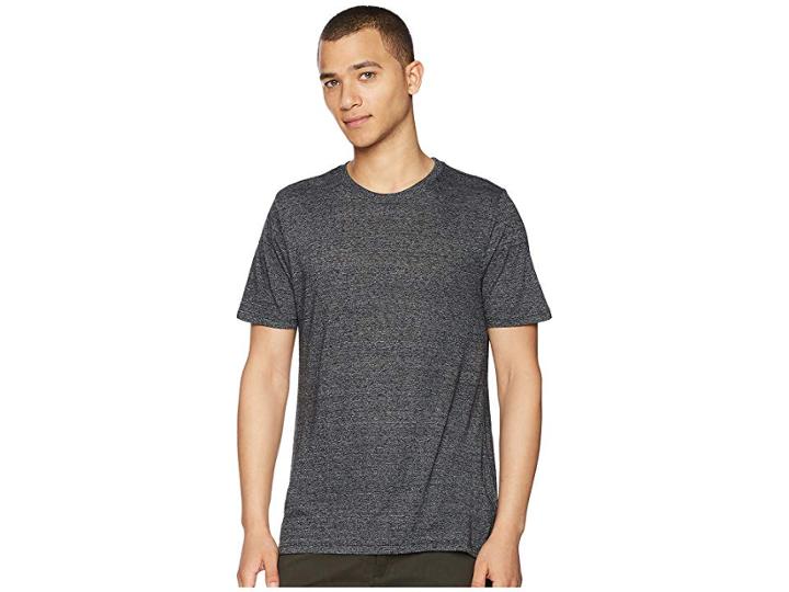 Hurley Staple Tri-blend Tee (black/wolf Grey) Men's T Shirt