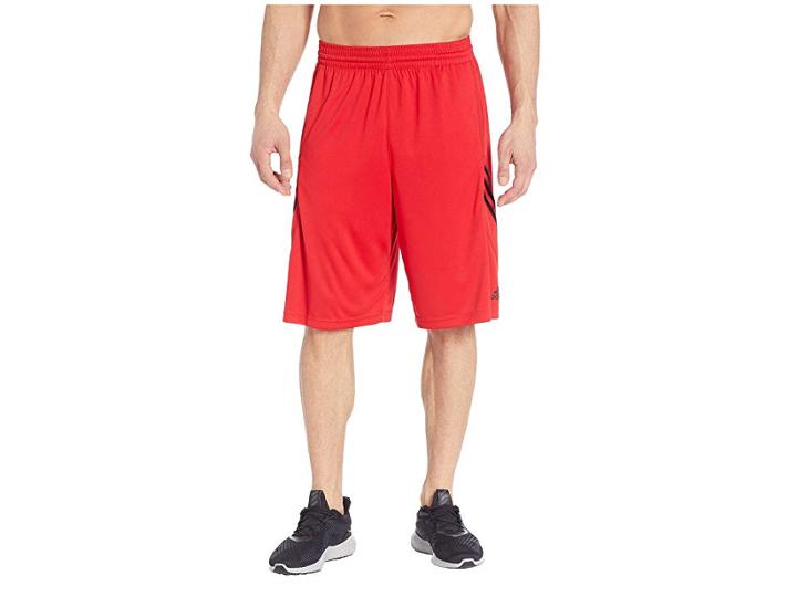 Adidas Basic Shorts 1 (scarlet/black) Men's Shorts