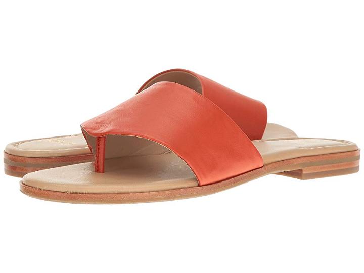 Johnston & Murphy Raney (orange Glove Leather) Women's Sandals