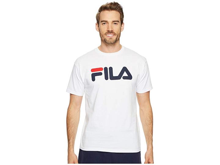 Fila Printed T-shirt (white) Men's T Shirt