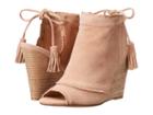 Kristin Cavallari Latakia Wedge Sandal (sand Kid Suede) Women's Wedge Shoes