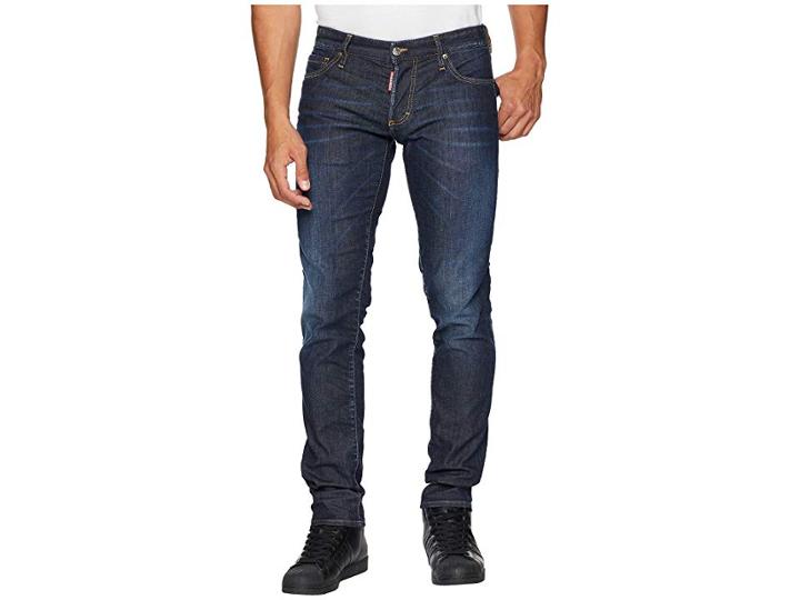 Dsquared2 Slim Jean (blue Done Deal Wash) Men's Jeans