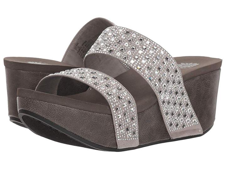 Yellow Box Valara (gray) Women's Sandals