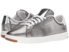 Cole Haan Grandpro Tennis (anthracite Glitter Metallic/gunmetal/optic White) Women's Lace Up Casual Shoes