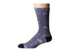 Travismathew Ptak (grisaille) Men's Crew Cut Socks Shoes