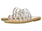 Dirty Laundry Ekia Slide Sandal (silver Sparkle) Women's Sandals