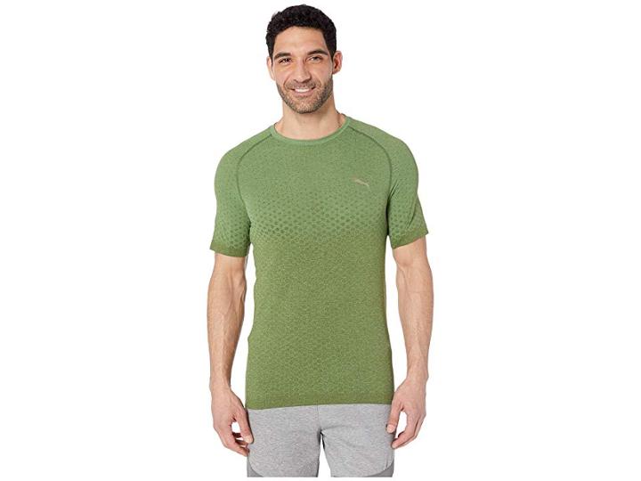 Puma Evostripe Evoknit Tee (olivine) Men's T Shirt