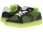 Geox Kids Kommodorba 3 (big Kid) (black/lime) Boy's Shoes