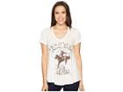Wrangler Western Knit Fashion Shirt (ivory) Women's Clothing