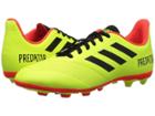 Adidas Kids Predator 18.4 Fxg Soccer (little Kid/big Kid) (yellow/black/red) Kids Shoes