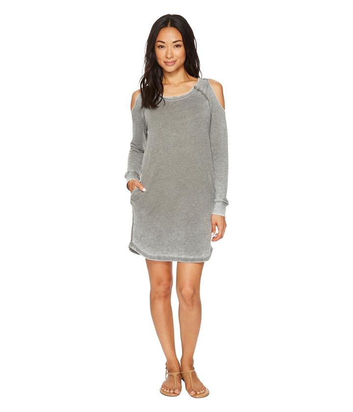 Allen Allen Cold Shoulder Dress (cilantro) Women's Dress