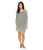Allen Allen Cold Shoulder Dress (cilantro) Women's Dress