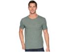 Lucky Brand Linen Pocket Crew Neck Tee (laurel Wreath) Men's Clothing