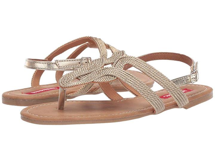 Unionbay Brita (gold) Women's Sandals