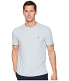 Lacoste Short Sleeve Textured Slub Regular (rill) Men's Short Sleeve Pullover