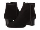 Aquatalia Florine (black Suede) Women's Dress Zip Boots