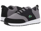 Lacoste Kids L.ight (little Kid/big Kid) (black/dark Grey) Kid's Shoes