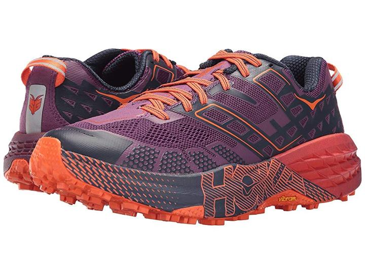 Hoka One One Speedgoat 2 (plum/peacoat) Women's Running Shoes