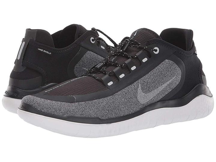 Nike Free Rn 2018 Shield (black/metallic Silver/cool Grey) Men's Running Shoes