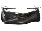 Michael Michael Kors Tabby Flat (black Smooth Calf/nappa) Women's Flat Shoes