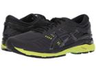 Asics Gel-kayano(r) 24 (black/green Gecko/phantom) Men's Running Shoes