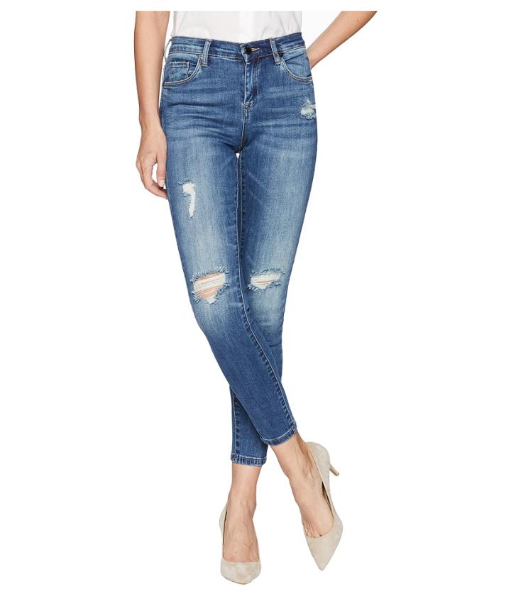 Blank Nyc The Bond Mid-rise Skinny In Beginner's Luck (beginners Luck) Women's Jeans