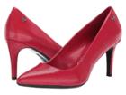 Calvin Klein Nilly (cherry Red Patent Smooth) Women's Shoes
