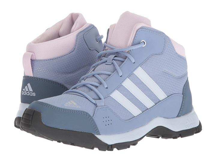 Adidas Outdoor Kids Hyperhiker (little Kid/big Kid) (chalk Blue/aero Blue/aero Pink) Girls Shoes