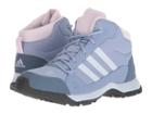 Adidas Outdoor Kids Hyperhiker (little Kid/big Kid) (chalk Blue/aero Blue/aero Pink) Girls Shoes