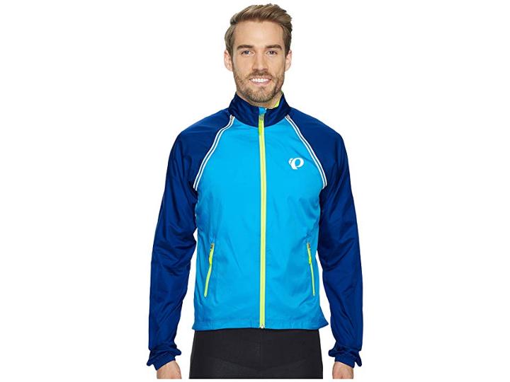 Pearl Izumi Elite Barrier Convertible Cycling Jacket (blue Depths/bel Air Blue) Men's Coat