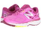 New Balance W680v3 (pink/silver) Women's Running Shoes