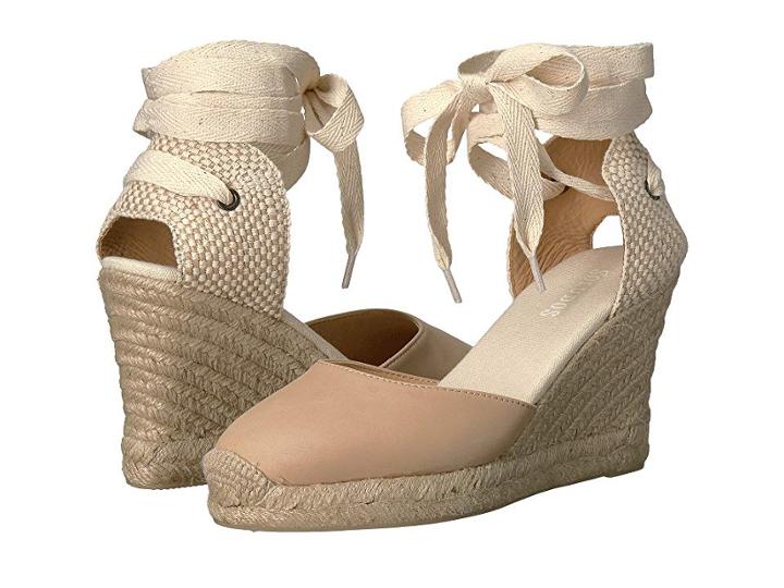 Soludos Tall Wedge (nude) Women's Wedge Shoes