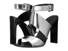 Sigerson Morrison Imala (silver Leather) Women's Shoes
