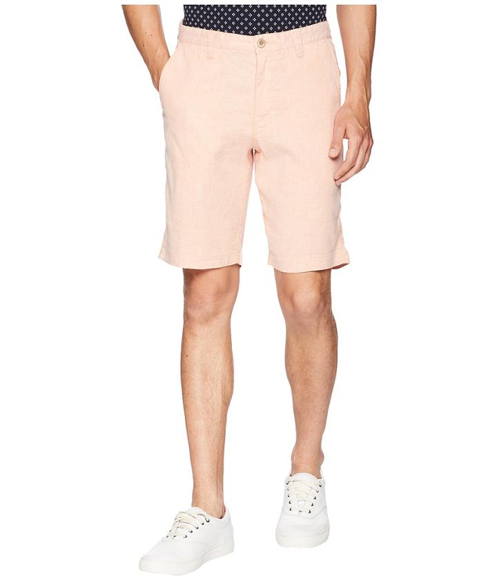 Tommy Bahama Beach Linen 10 Flat Front Shorts (nectar) Men's Shorts