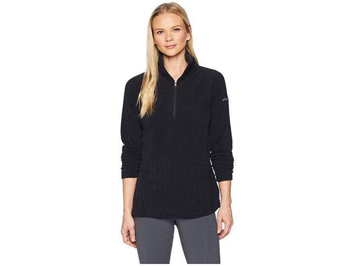 Columbia Glacialtm Iv 1/2 Zip (black) Women's Clothing