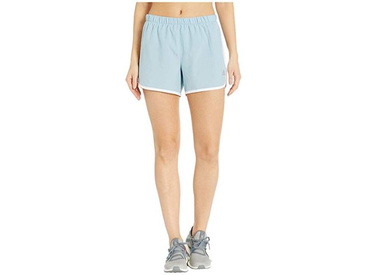 Adidas M20 4 Shorts (ash Grey S18/white) Women's Shorts