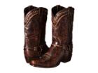 Stetson Outlaw Buckstitch (marbled Brown) Men's Boots
